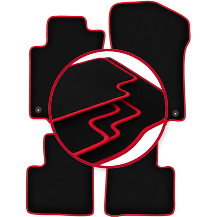 CARLUX-RED automatten voor: Mercedes GL I X164 SUV (2006-2012)