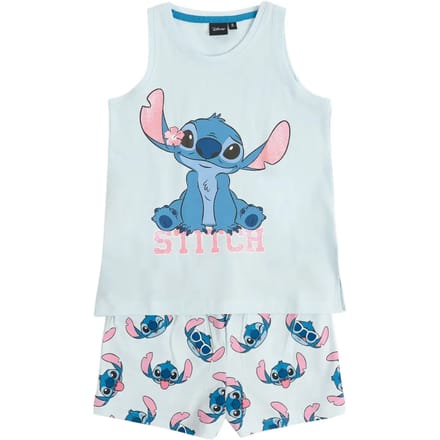 Pyjama-sets Admas Pyjamashort tanktop Stitches Disney