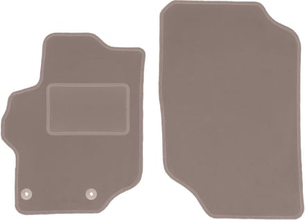 Beige voormatten voor: Citroen C-Elysee sedan (2012-)