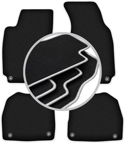 CARLUX-SILVER automatten voor: Skoda Superb I sedan (2001-2008)