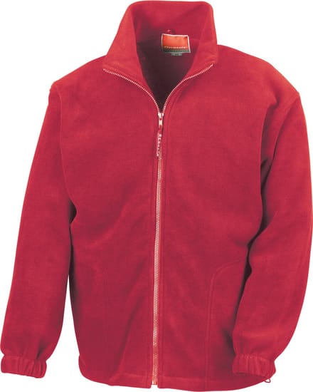 Polartherm™ Outdoorvest met rits 'Result' Red - XS