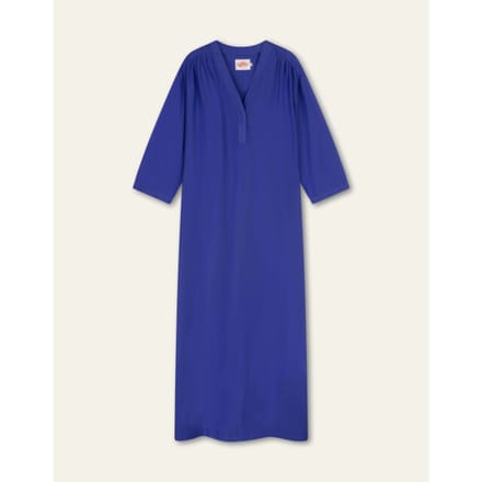 Oilily Darshik solid Jurk- maat36 Royal Blauw