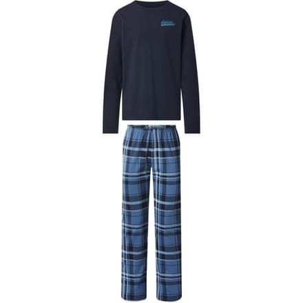 ESMARA KIDS Kinder pyjama (Donkerblauw/blauw, 146/152)