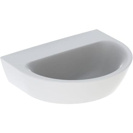 Geberit Renova hand wash basin 45 x 36 cm without tap hole without overflow 500.497.01.1
