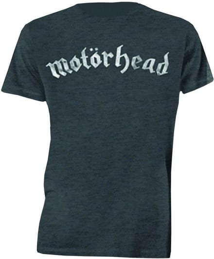Motorhead - Distressed Logo Heren Tshirt - M - Grijs