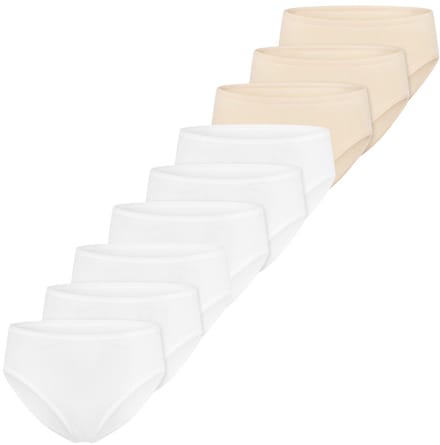 Schiesser Dames slip / onderbroek 9 pack Essentials Cotton