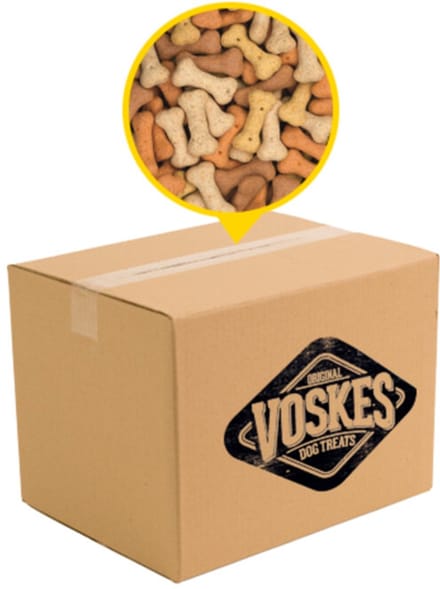 Voskes Hondensnacks Kluifjes 4 Mix - 10 kg