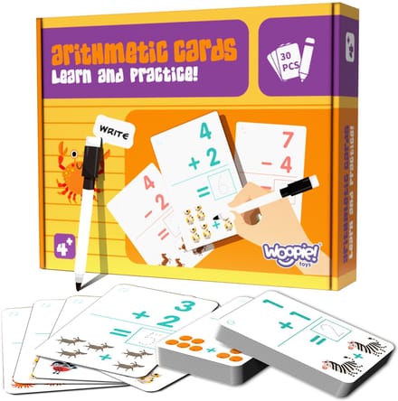 Woopie Educatieve Flashcards om te leren tellen - UNI