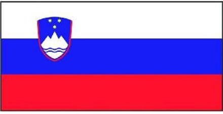 Nautische vlag SLOVENIË 20 x 30cm
