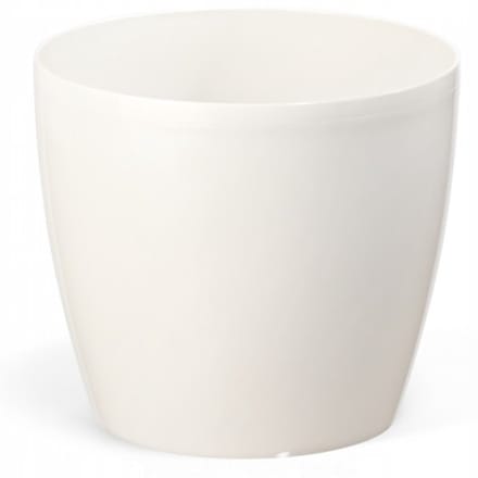 Lamela Magnolia Pot 15.5cm - Parelwit Kunststof
