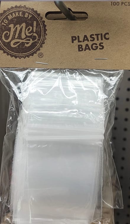 Plastic zakjes - Plastic bags - 100 stuks - hersluitbare zakjes - bewaarzakjes