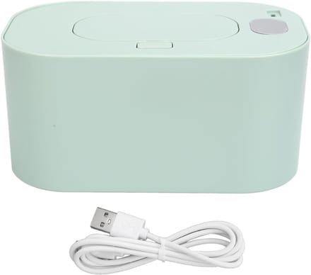 Core® Billendoekjes Verwarmer - Wischbox – Billendoekjesdoos - Groen- 20cm x 13cm x 12cm