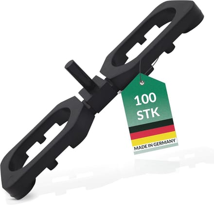 Afstandhouders voor Terrasplanken 4 mm - 100 Stuks voor Perfecte Afstand