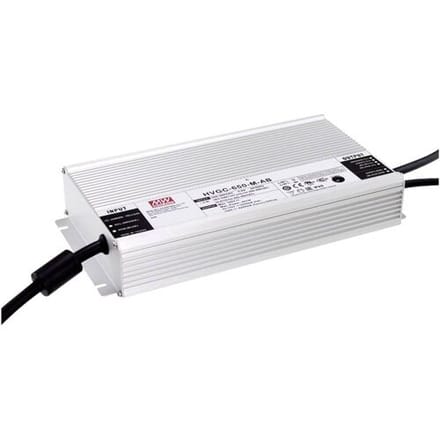 MEAN WELL HVGC-650-L-AB LED-driver Constant vermogen 649.6 W 2.8 - 3.5 A 92.8 - 232 V/DC Instelbaar, Dimbaar, PFC-schakeling,...