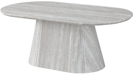 DiamantMeubelen Salontafel Avanos - Crème - Hout structuur