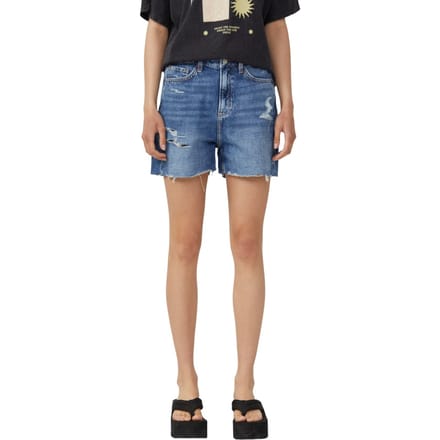 s.Oliver Qs Jeans Shorts Blue Denim Maat: 44 | Korte Broeken Outlet | Dames | Blauw