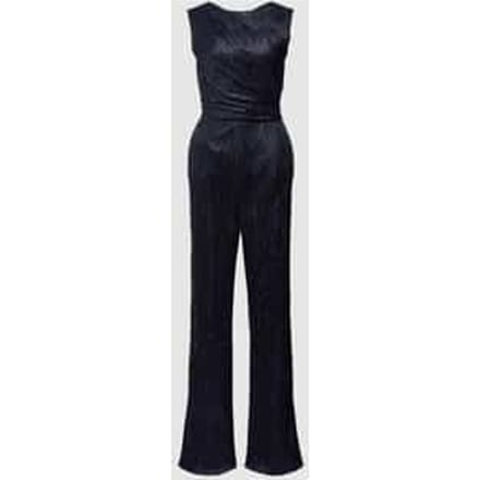 Jumpsuit met plooien opzij