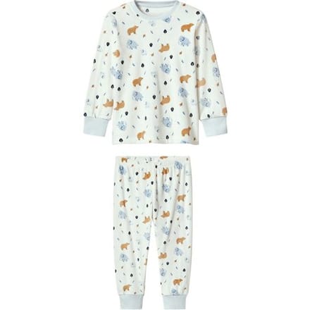 lupilu Pluche kinder pyjama (Wit, 122/128)