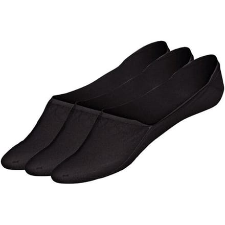 ESMARA 3 paar sneakersokken (Mid-Cut, Zwart, 35-38)