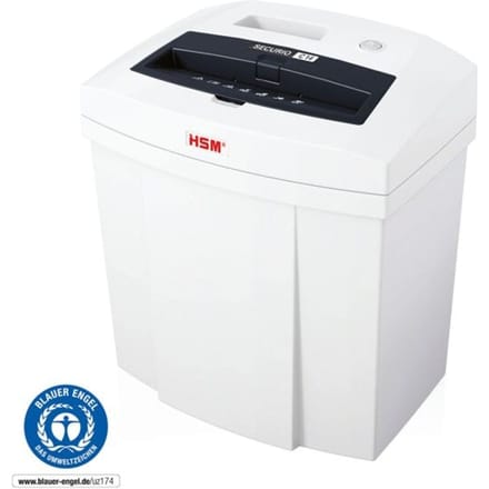HSM SECURIO C14 papiervernietiger, veiligheidsniveau 2, strooksnede 3,9 mm, 12 vel, wit