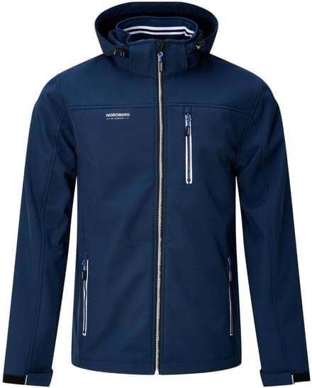 Nordberg Njord Heren Softshell Ms07301-ny - Kleur Blauw - Maat M
