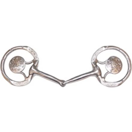 Bit voor paard met ringen Pool's Western