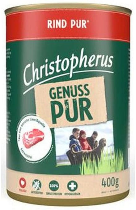 Christopherus Pur 6x400g - Rund