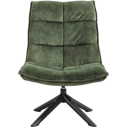 Multifurn Fauteuil lucas velvet mosgroen