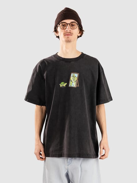 A.LAB Jerry Mirror Flexing Boxy T-Shirt zwart