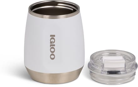 IGLOO - Flip ‘n’ Sip - Wijnbeker - wit - 0,295L - Thermosfles
