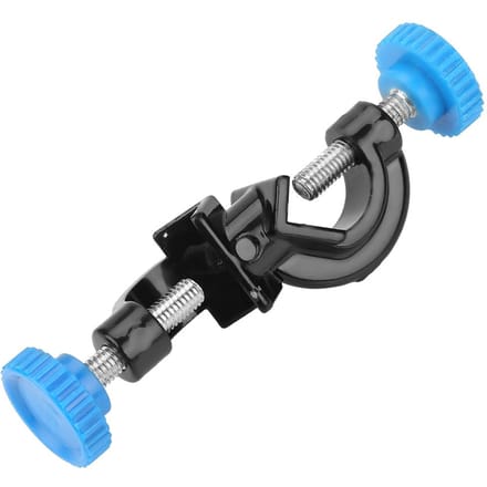2 stuks Grote Laboratorium Kruisklem Houder Stang Standaard Rek Klauw Klem Grip Ondersteuning gray