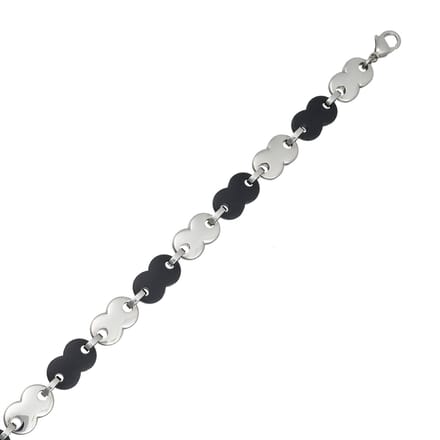 Orphelia ASG-049 - Armband - Roestvrij Staal - 21 CM - Unisex