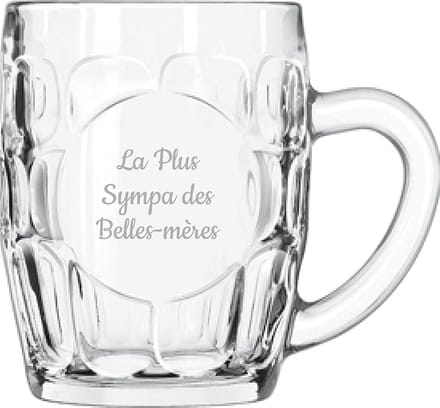 Bierpul gegraveerd - 55cl - La Plus Sympa des Belles-mères