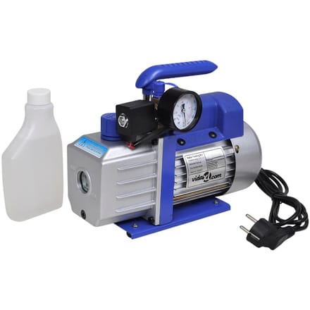 vidaXL Vacuümkamer met 1-traps pomp 5,5 L