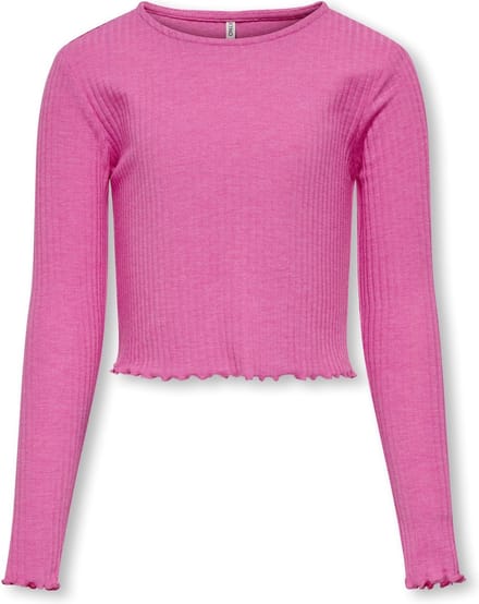 Kids longsleeve NELLA Super Pink Stretch Fit