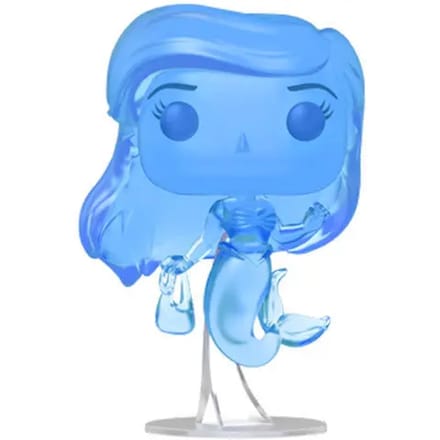 Funko Ariel met Bag (Blue Translucent) - Funko Pop! - Little Mermaid Figuur