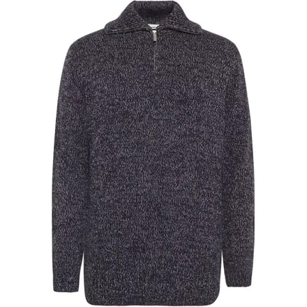Pull kwart rits KnowledgeCotton Apparel