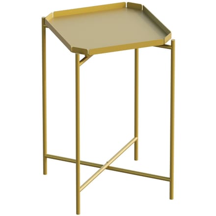 Asir - Salontafel - Goud - 46 x 46 x 56 cm