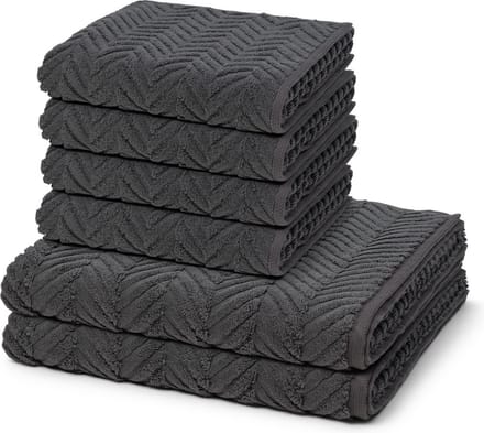 Ross Sonstiges 4 X handdoek 2 X douchehanddoek - in set 6 pack Sensual Skin