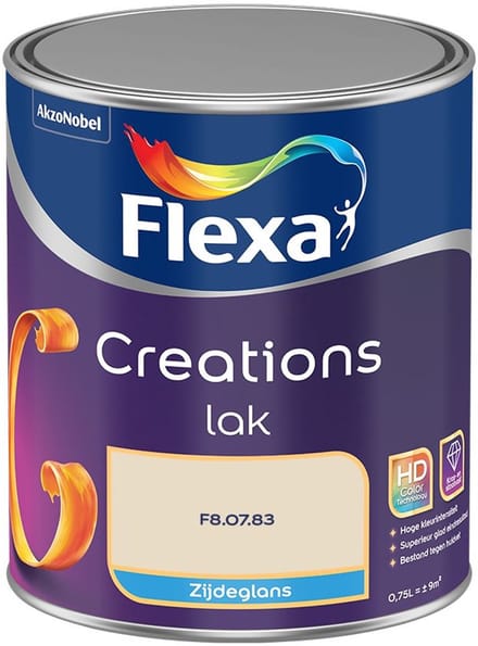 Flexa - Creations Lak Zijdeglans - F8.07.83 - Mengverf - 750 Ml