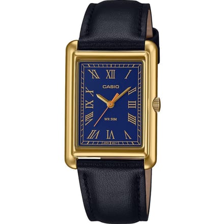 Casio Casio Collection LTP-B165GL-2BVEF Horloge - Leer - Zwart - Ø 21 mm