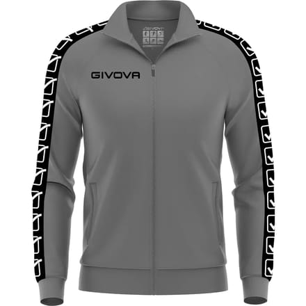 Gebreid trainingsjas met bandjes Givova