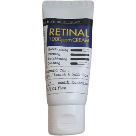 Crème de Nuit Rétinal 1000ppm Derma Factory 30ml white