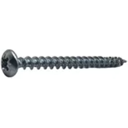 Sencys Universele Schroef Gegalvaniseerd Ronde Kop Pozi - 4x50mm - 10 Stuks