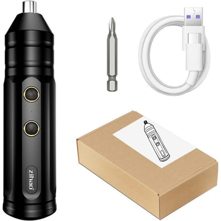 Mini tournevis électrique sans fil, ensemble d'outils électriques portables, Rechargeable, multifonctionnel Set A
