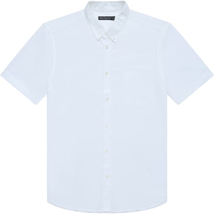 French Connection Linen 22 S/s Trim White Taglia: M | Camicie Casual Outlet | Uomo | Bianco