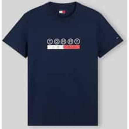 regular fit T-shirt van puur katoen met logoprint