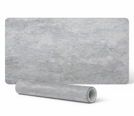 Antislip bureauonderlegger met betonstructuur, 90x45 cm