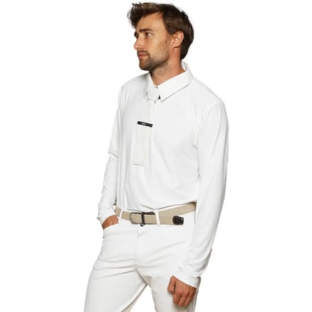 Wedstrijdpolo met lange mouwen GEM
