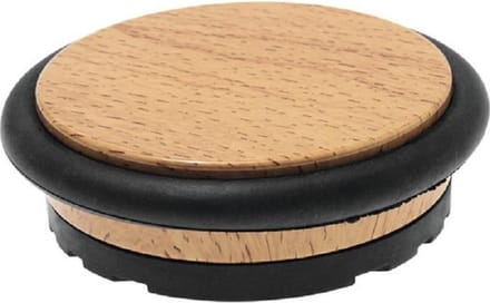 DELTAFIX Deurstopper Puck - Ø 95 mm - beuken - 35 mm hoog